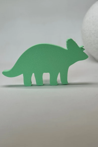 Pomerol Yeşil Dino 6 Dolap Kulpu - Çocuk Odası, Mutfak ve Banyo İçin Modern ve Dayanıklı Mobilya Kulp - 3