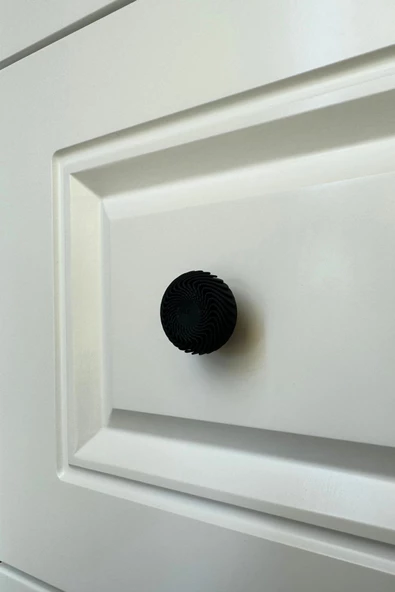 Pomerol Siyah İnci Modern Dolap Kulpu – Minimalist ve Modern Tasarım Mobilya Kulpu - 3