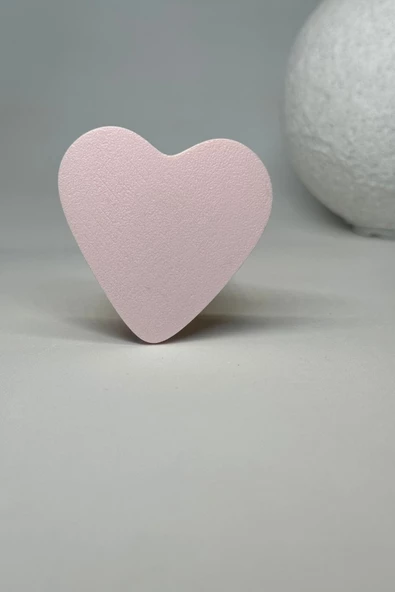 Pomerol Pembe Kalp Dolap Kulpu - Çocuk Odası, Mutfak ve Banyo İçin Modern, Şık ve Dayanıklı Mobilya Kulp, DK - 3