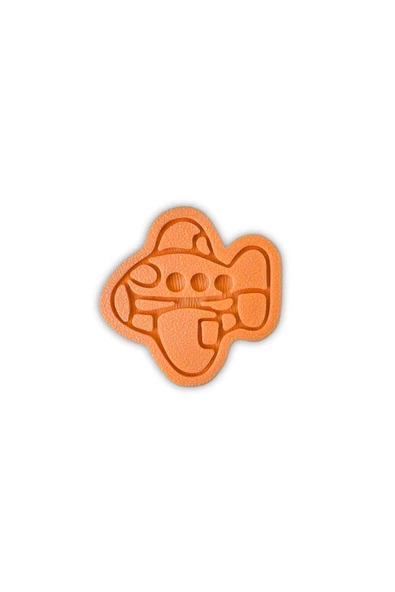 Pomerol Turuncu Uçak Dolap Kulpu - Çocuk, Mutfak ve Banyo Dolapları İçin Modern ve Dayanıklı Mobilya Kulpu - 4