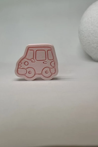 Pomerol Pembe Araba Dolap Kulpu - Çocuk, Mutfak ve Banyo Dolapları İçin Modern ve Şık Tasarım - 3