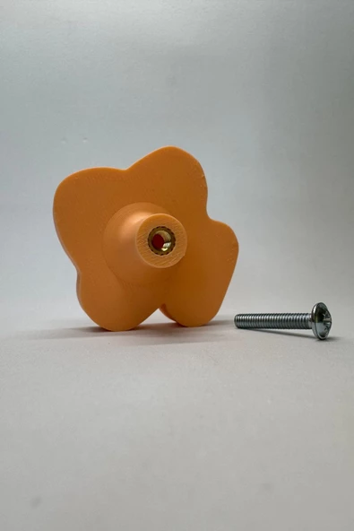 Pomerol Turuncu Uçak Dolap Kulpu - Çocuk, Mutfak ve Banyo Dolapları İçin Modern ve Dayanıklı Mobilya Kulpu - 5