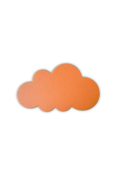 Pomerol Turuncu Bulut Dolap Kulpu - Çocuk Odası, Mutfak ve Banyo İçin Enerjik ve Dayanıklı Mobilya Kulp - 4