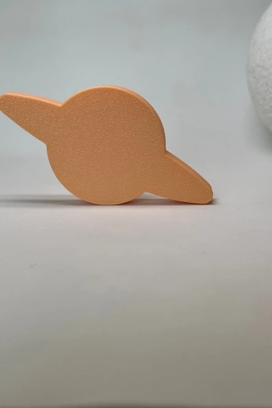 Pomerol Turuncu Gezegen Dolap Kulpu - Çocuk Odası, Mutfak ve Banyo İçin Enerjik ve Dayanıklı Mobilya Kulp - 3