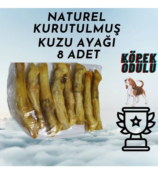 Kurutulmuş Kuzu Ayak Paça 8 Li Ekonomik Paket
