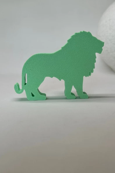 Pomerol Yeşil Aslan Dolap Kulpu - Çocuk Odası, Mutfak ve Banyo İçin Modern, Eğlenceli ve Dayanıklı Kulp - 3