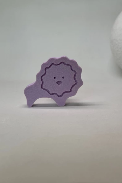 Pomerol Mor Aslan Dolap Kulpu - Çocuk Odası, Mutfak ve Banyo İçin Sevimli ve Dayanıklı Mobilya Kulp, KulpD - Resim 3