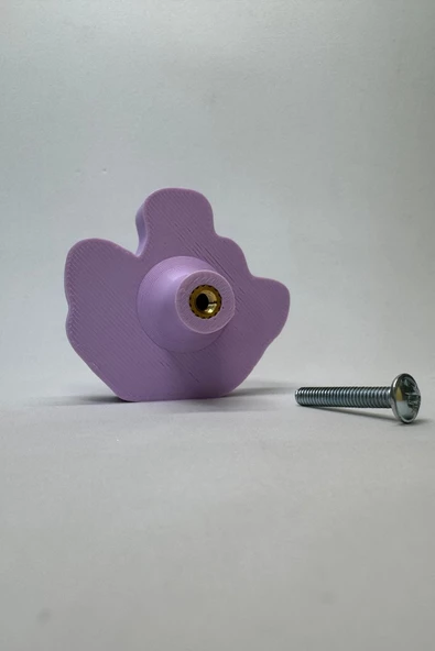 Pomerol Mor Gemi Dolap Kulpu - Çocuk Odaları, Mutfak ve Banyo Dolapları İçin Eğlenceli ve Şık Kulp - 5