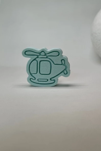 Pomerol Mavi Helikopter Dolap Kulpu - Çocuk Odalarına, Mutfak ve Banyo Dolaplarına Şıklık ve Eğlence Katın! - 3