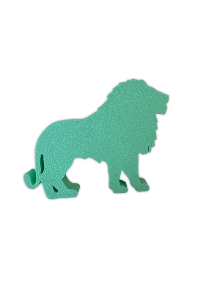 Pomerol Yeşil Aslan Dolap Kulpu - Çocuk Odası, Mutfak ve Banyo İçin Modern, Eğlenceli ve Dayanıklı Kulp - 4