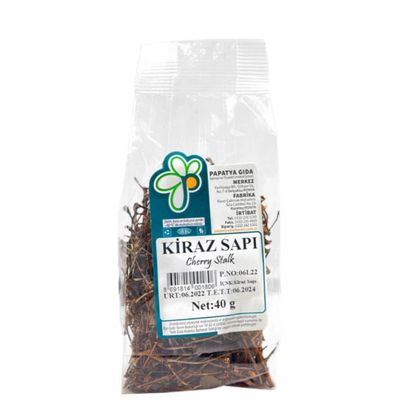 Papatya Gıda Kiraz Sapı 40 g e ürün görseli 1