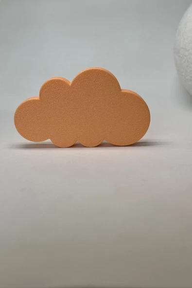 Pomerol Turuncu Bulut Dolap Kulpu - Çocuk Odası, Mutfak ve Banyo İçin Enerjik ve Dayanıklı Mobilya Kulp - 3