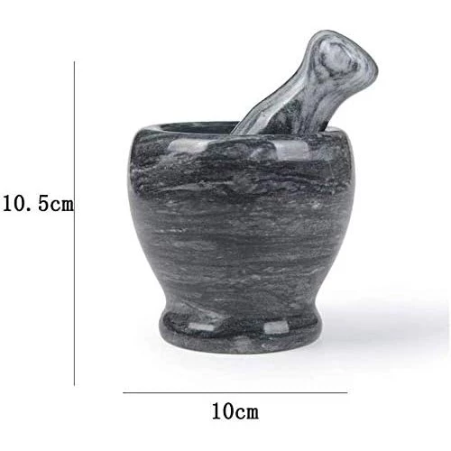 Doğal Cilalı Mermer Havan - Resim 2