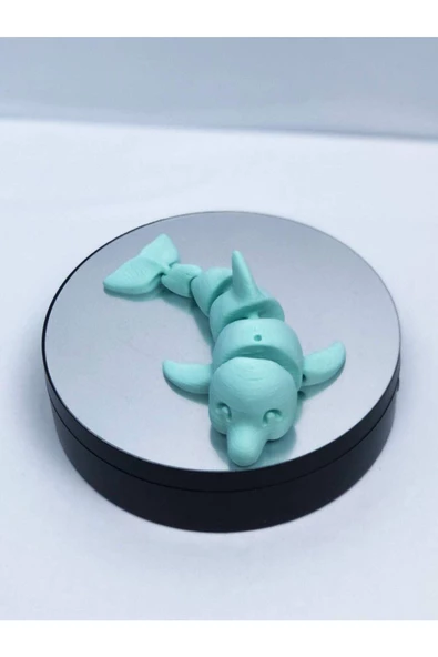 3d Hareketli Yunus Figürlü Oyuncak - Turkuaz - Resim 6
