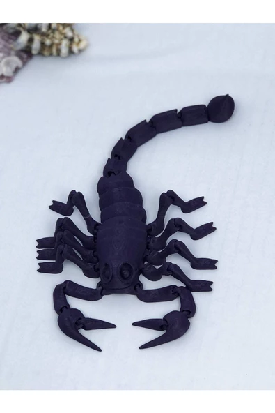 3d Hareketli Akrep Figürlü Oyuncak - Mor - Resim 4