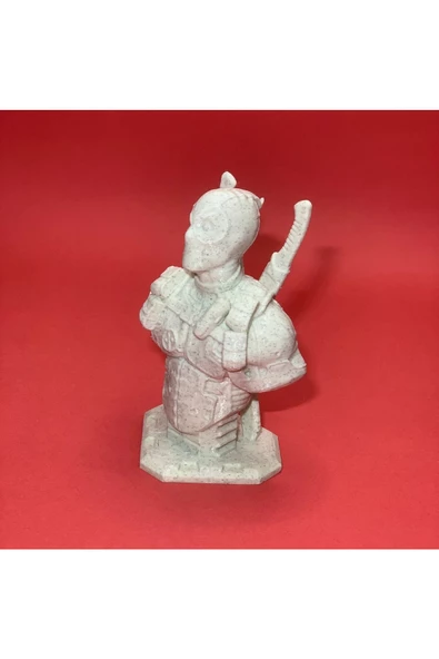 3D Deadpool Büst - Figür - 10cm / Mermer Görünümlü - 5