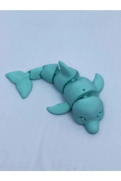 3d Hareketli Yunus Figürlü Oyuncak - Turkuaz - Resim 5