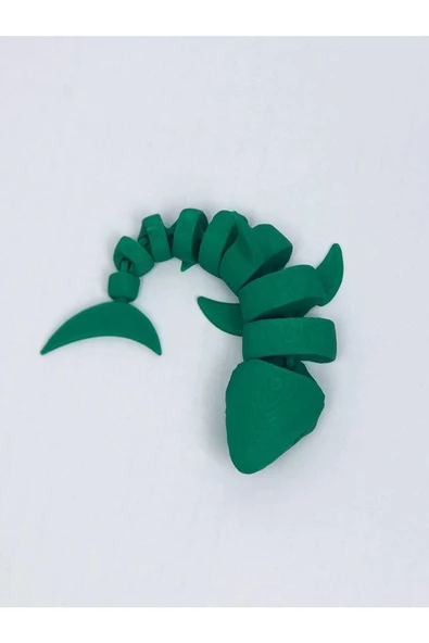 3d Hareketli Köpek Balığı Figürlü Oyuncak - Yeşil - Resim 3