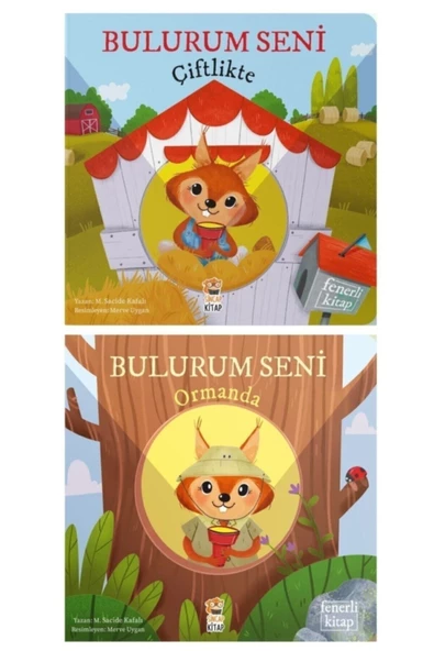 Bulurum Seni Çiftlikte Ve Bulurum Seni Ormanda 2 Kitap Set- M. Sacide Kafalı