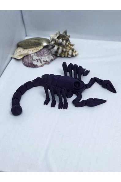 3d Hareketli Akrep Figürlü Oyuncak - Mor - Resim 2