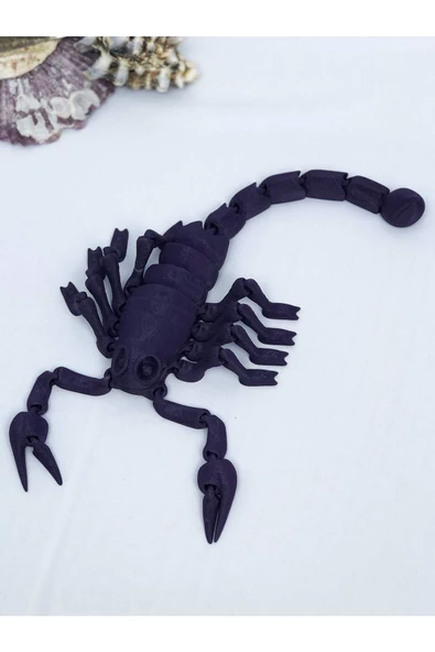 3d Hareketli Akrep Figürlü Oyuncak - Mor - Resim 7
