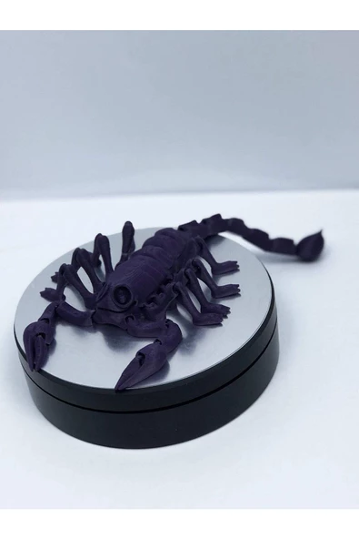 3d Hareketli Akrep Figürlü Oyuncak - Mor - Resim 6