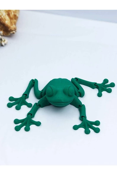 3d Hareketli Kurbağa Figürlü Oyuncak - Yeşil - 3