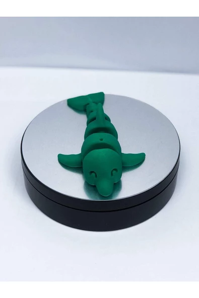 3d Hareketli Yunus Figürlü Oyuncak - Yeşil - 4