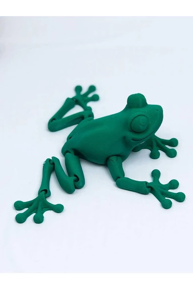 3d Hareketli Kurbağa Figürlü Oyuncak - Yeşil - 7