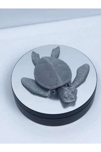 3d Hareketli Kaplumbağa Figürlü Oyuncak - Gri ürün görseli 1