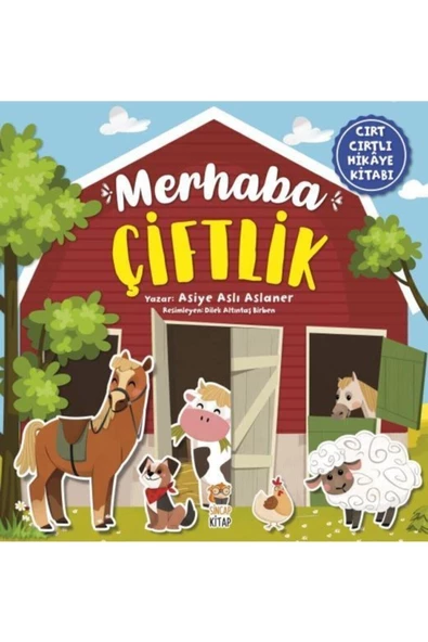 Merhaba Çiftlik Cırt Cırtlı Hikaye Kitabı