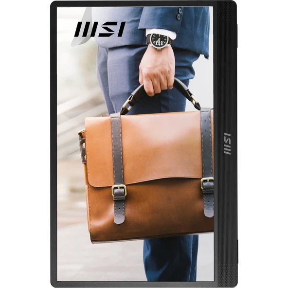 MSI 15.6" Pro MP161 E2U 1920X1080 (Fhd) 16:9 Flat IPS 60HZ 4ms Adaptıve-Sync Portatıf Monıtor - 2