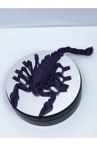 3d Hareketli Akrep Figürlü Oyuncak - Mor - Resim 8