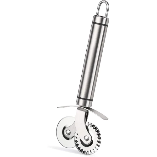 Çift Başlıklı Pizza Hamur Bıçağı - Resim 2