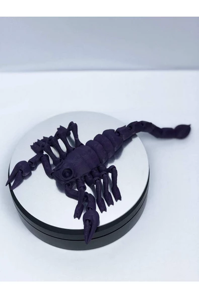 3d Hareketli Akrep Figürlü Oyuncak - Mor - Resim 5