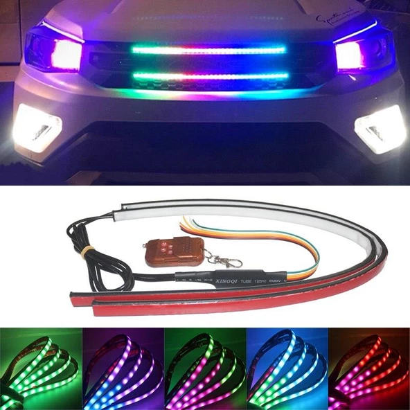 Arac Altı Rgb Led Aydınlatma 60 cm Uzaktan Kumandalı