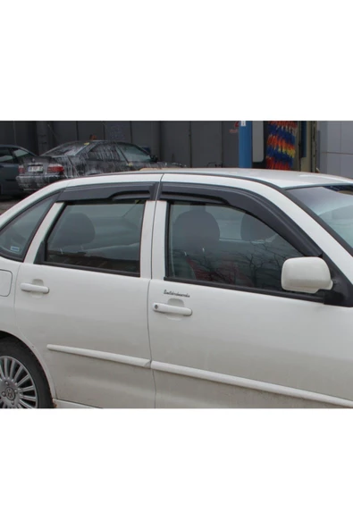 Volkswagen Polo Sedan 1996-2000 Araca Özel Mugen Cam Rüzgarlıgı 4'lü Set - 4