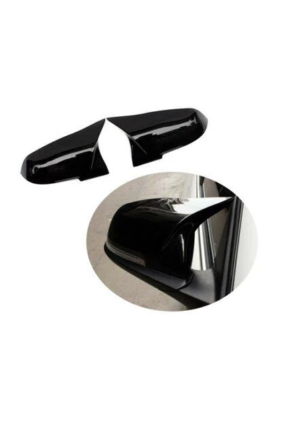 Volkswagen Jetta 2012-2018Araca Özel Batman Yarasa Ayna Kapağı Pianoblack