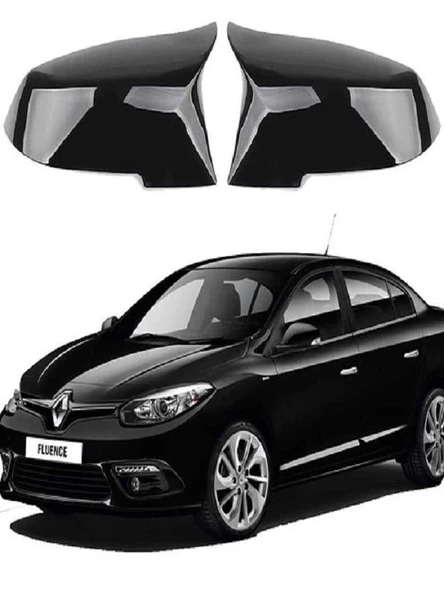 Renault Fluence Araca Özel Batman Yarasa Ayna Kapağı Pianoblack