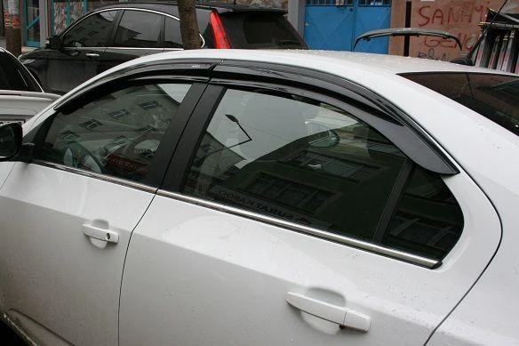 Chevrolet Aveo Sedan 2012- Araca Özel Mugen Cam Rüzgarlıgı 4'lü Set - 4