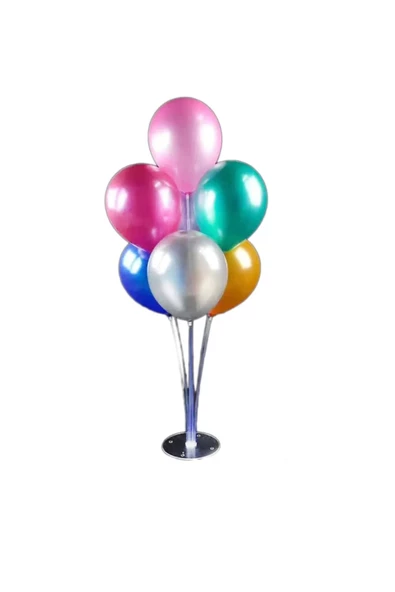 EDİ SHOP 7 Li Ayaklı Balon Standı Dekoratif Balon Standı 70 Cm