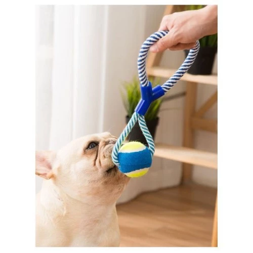 Halatlı Köpek Çiğneme Topu - 2