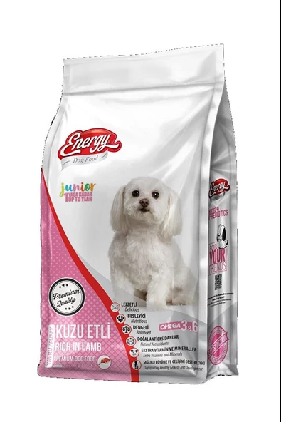 ENERGY  KUZU ETLİ YAVRU KÖPEK MAMASI 3 KG - 2 ADET - 3