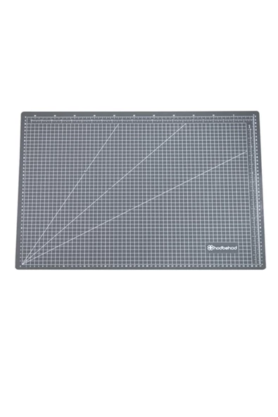 hodbehod A1 Büyük Boy Gri Renk Çift Taraflı Kesim Tablası Cutting Mat 60x90cm