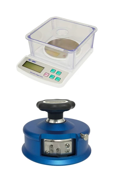 İşkur Makina Elektronik Hassas Kumaş Gramaj Terazisi Ve Kesicisi