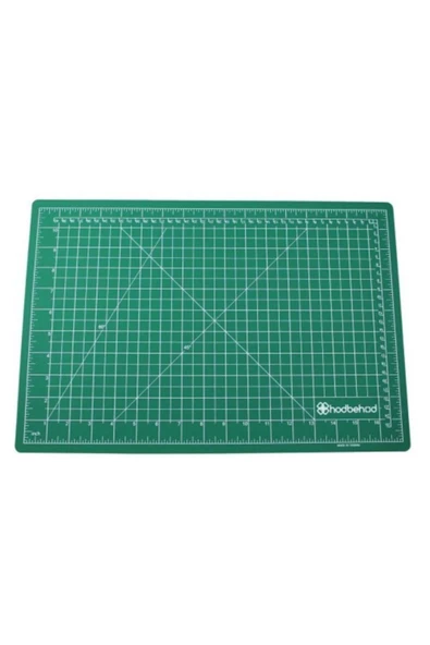 hodbehod A1 Büyük Boy Yeşil Çift Taraflı Kesim Tablası Cutting Mat 60x90cm