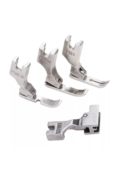 Singer Safety Konfeksiyon Terzi Düz Makina Fermuar Ayak Seti 4 Adet Bir Arada Takım Olarak Gönderilecektir - 2