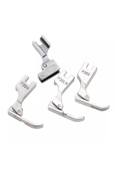 Singer Safety Konfeksiyon Terzi Düz Makina Fermuar Ayak Seti 4 Adet Bir Arada Takım Olarak Gönderilecektir - 6