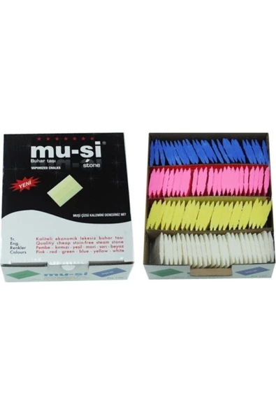 MUSİ Buhar Ile Uçan Çizgi Taşı 100 Adet