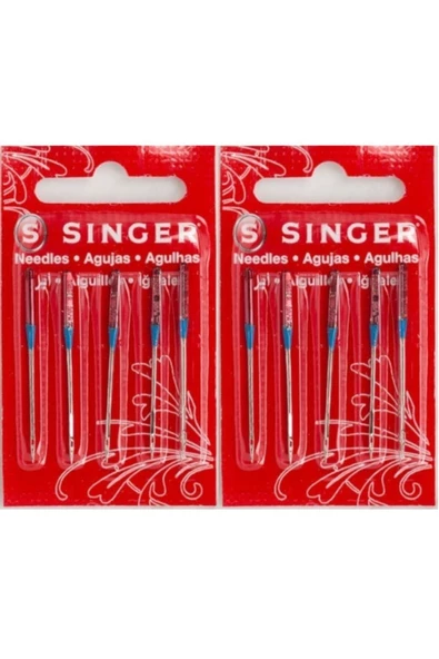 SİNGER Sınger 100cc Makine Yağı Ve Sınger 14 No Makine Iğnesi (10 Ad Iğne) - 2